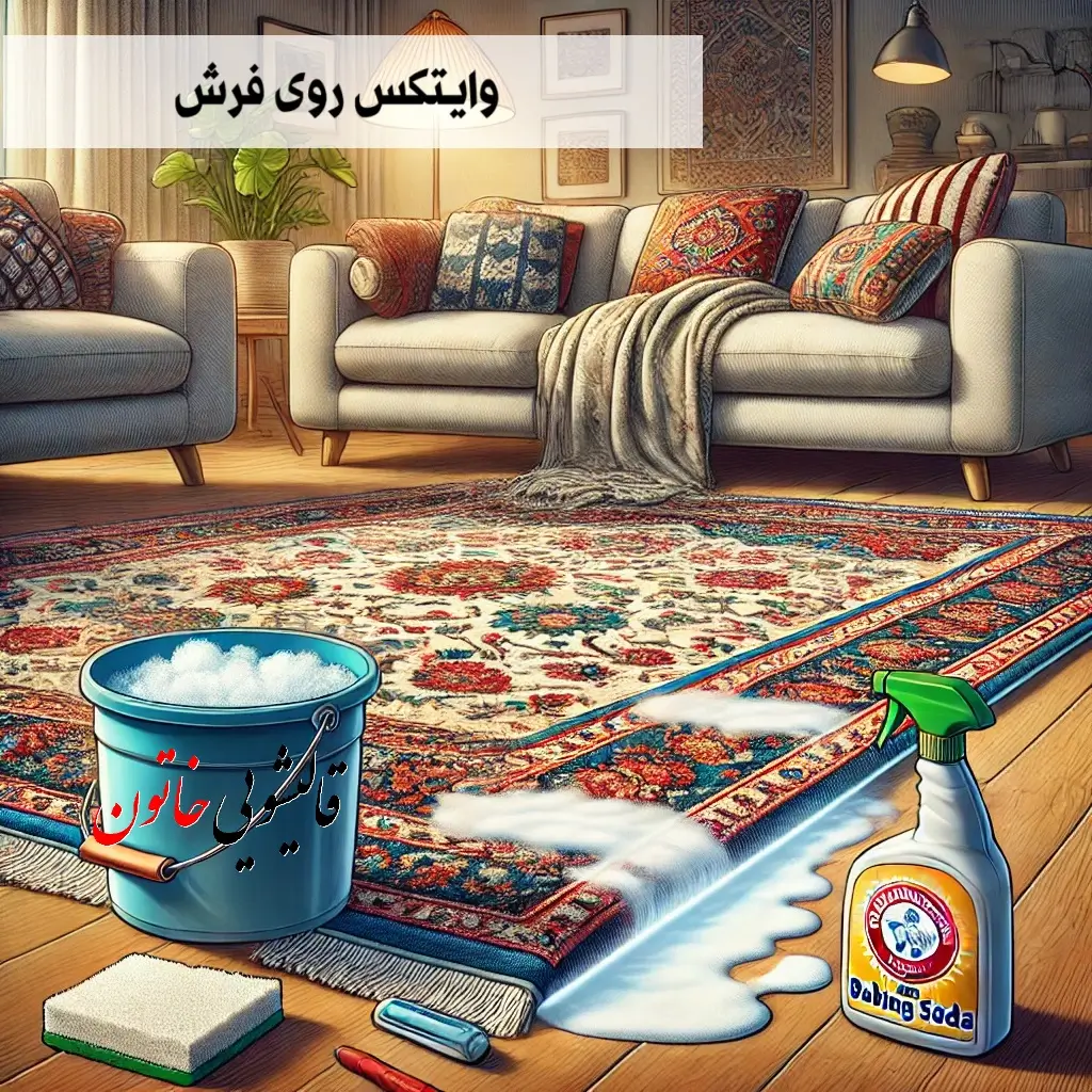 وایتکس روی فرش